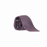 CORBATA CUADROS AZUL/ROSA