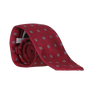 BURGUNDY TIE WITH TRIM