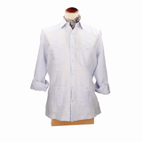 CAMISA CUBANA CELESTE