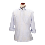 CAMISA CUBANA CELESTE