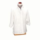 CAMISA CUBANA BLANCA