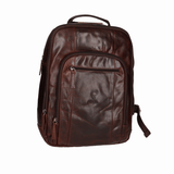 MOCHILA CREMALLERAS MARRON