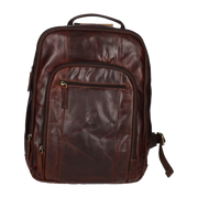 MOCHILA CREMALLERAS MARRON