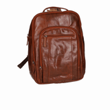 MOCHILA CREMALLERAS CUERO