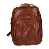 MOCHILA CREMALLERAS CUERO