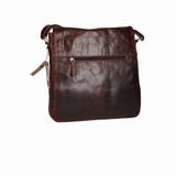 BANDOLERA CREMALLERA MARRON