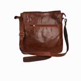BANDOLERA CREMALLERA CUERO