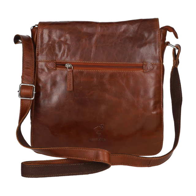 BANDOLERA CREMALLERA CUERO