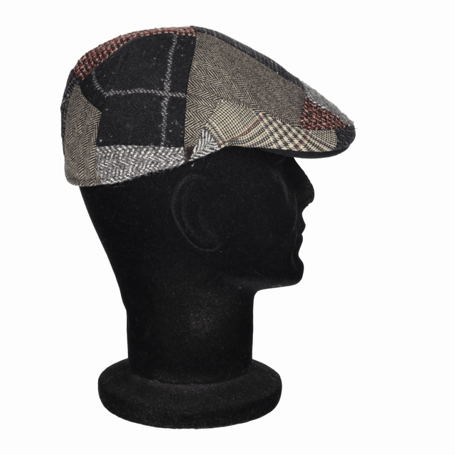 GORRA PATCHWORK GRIS