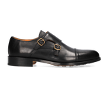 ZAPATO DOBLE HEBILLA NEGRO