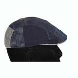 GORRA CAMPERA PATCHWORK AZUL