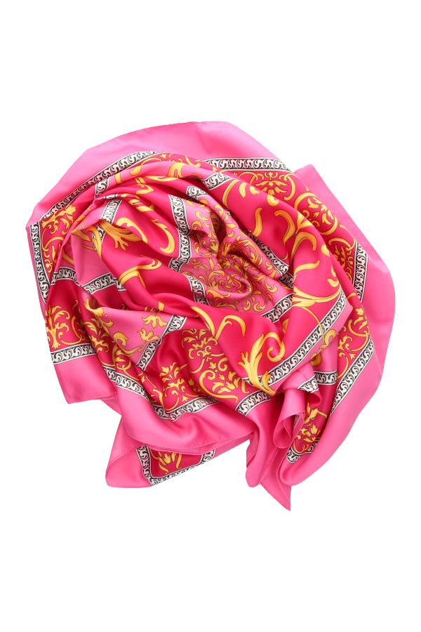 Pink Printed Scarf