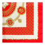 RED KNOTTED HANDKERCHIEF