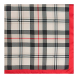 PAÑUELO DOBLE CUADROS ROJO