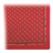 ÉCHARPE À MOTIFS DE CHEVAL ROUGE