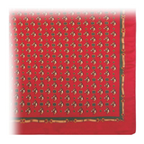 RED HORSE PRINT SCARF