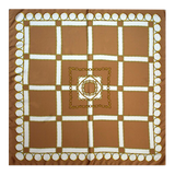 BROWN CHAIN HANDKERCHIEF
