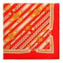 RED CHAIN SCARF