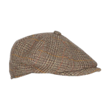 GORRA IRLANDESA CUADROS VERDE