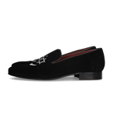 SLIPPERS NEGRO LUNA ESTRELLA