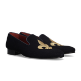 SLIPPERS AZUL FLOR DE LIS