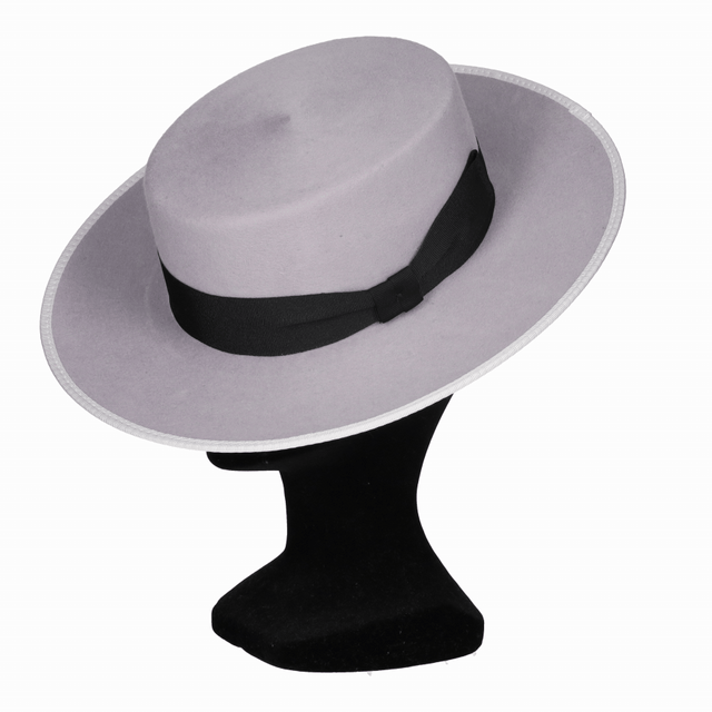 SOMBRERO JEREZ NIÑO PLATA