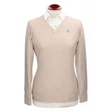 Jersey Cuello Pico Beig Claro