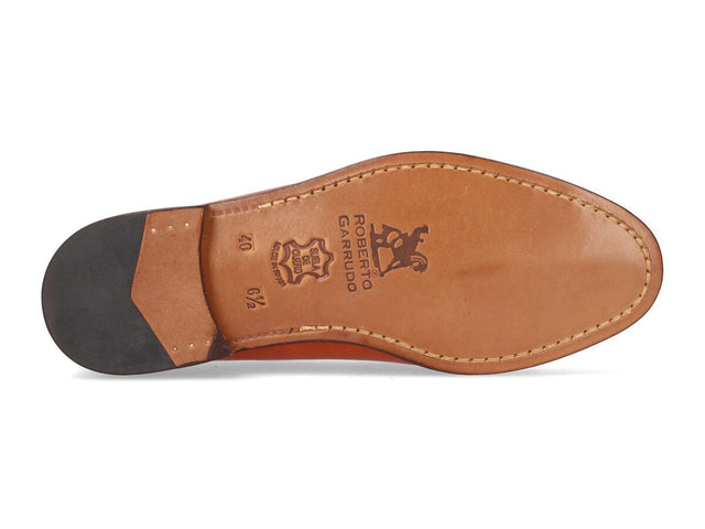 Leather tassel loafer