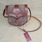 Large Leather/Brown Crossbody Bag