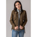 Chaqueta Encerada Pockets Camel