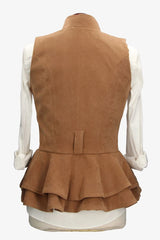 Chaleco Galatea Antelina Camel