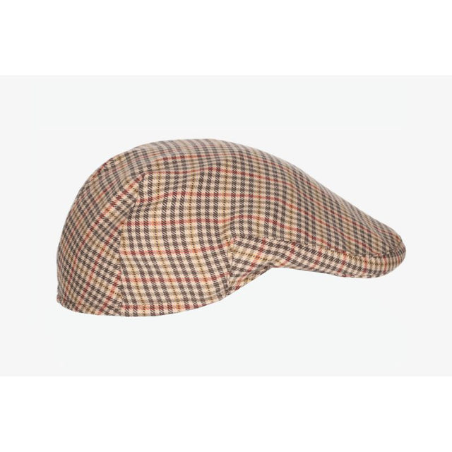 Gorra jorda cuadros marrón