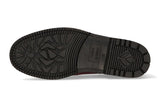Mocasin con lazos burdeos