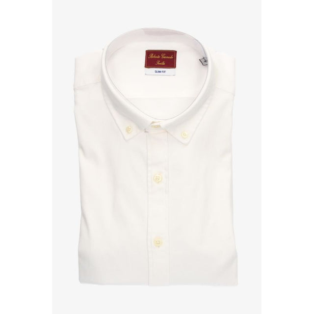 Camisa Cuello Botón Blanco