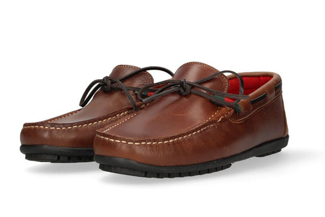 Mocasín Lazo Cuero