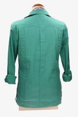 Camisa Cubana Verde
