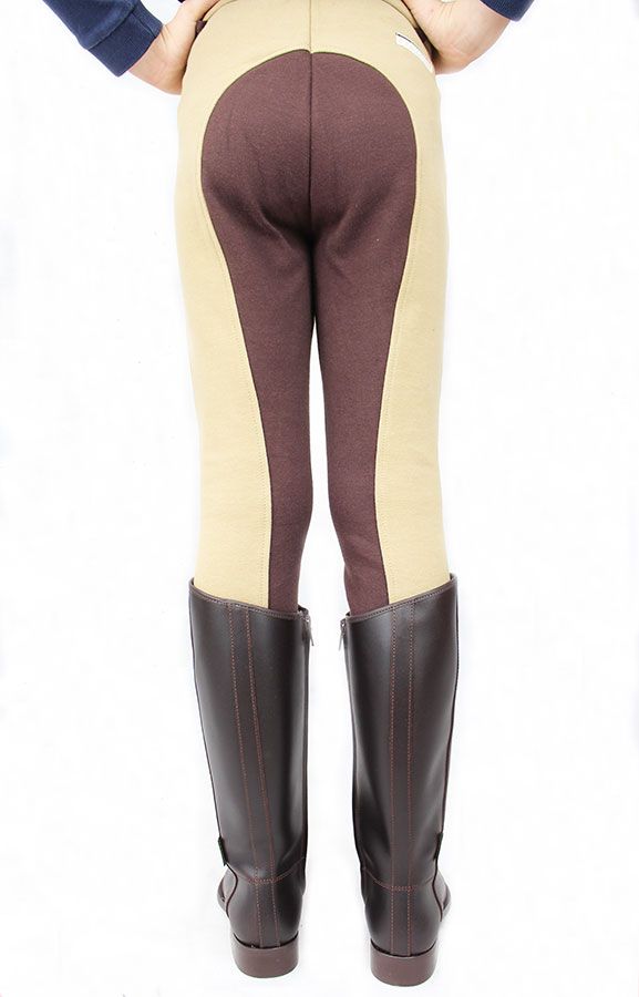 Breeches Niño Beig y Chocolate