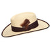 Sombrero Gambler Natural Safari Marron