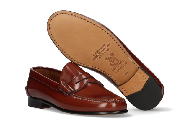 Leather Mask Moccasin
