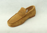 Mocasín Antifaz Ante Beige