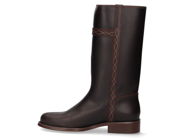 Bota campera adorno pespuntes Valverde del Camino