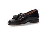 Navy Fringe and Tassel Moccasin