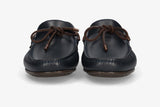 Mocasín lazo piel marino