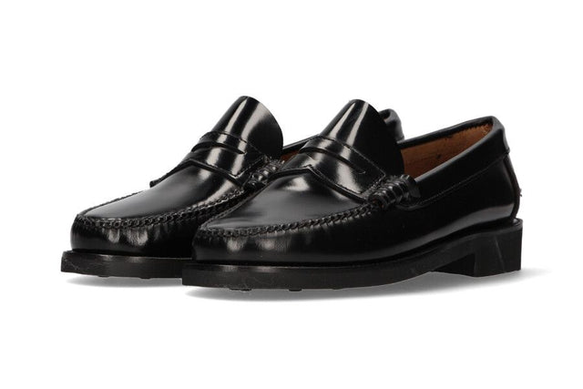 Black P/G Masked Moccasin