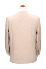 Jersey Cuello Pico Camel
