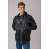 Chaqueta Encerada Burley Azul Marino