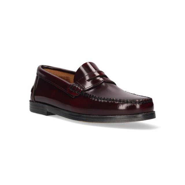 Mocasín Antifaz Niño Burdeos