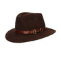 SOMBRERO CHESTER LANA MARRON