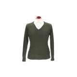 Jersey Cuello Pico Kaki