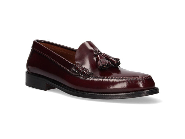 Presidential Top with Tassels in Bordeaux